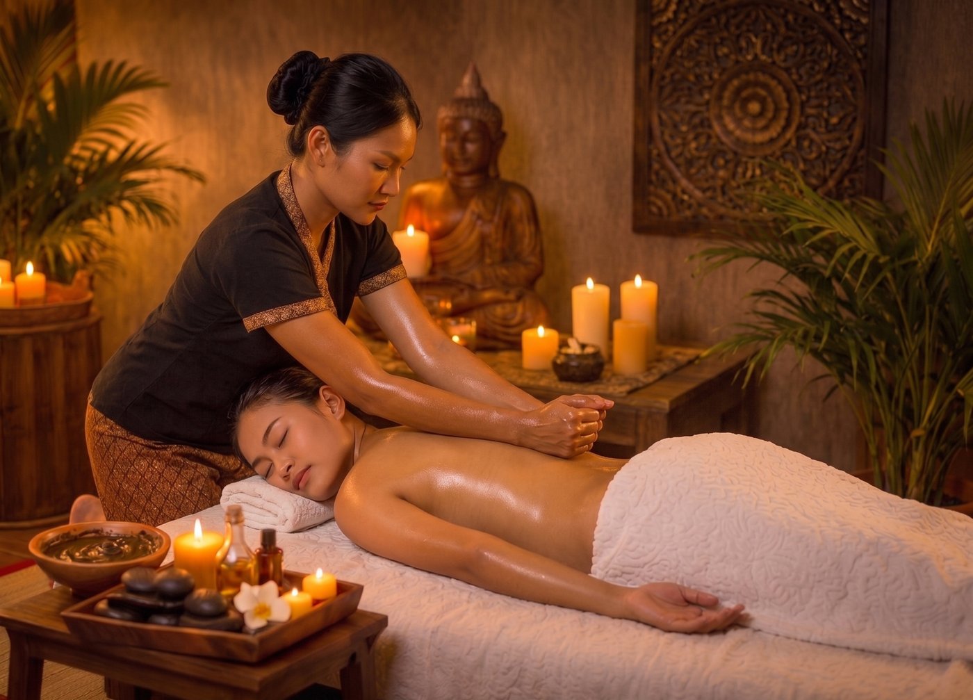 Sport or deep tissue massage